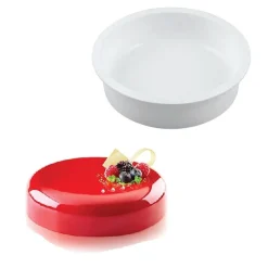 Discount Silikomart Siliconen Vorm Universo Rond Ø18x4,8cm