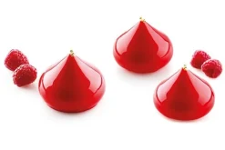 New Silikomart Siliconen Vorm Goutte 5,4x5,4x4,1cm (6)