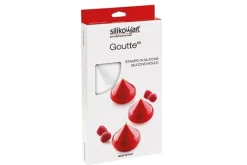 New Silikomart Siliconen Vorm Goutte 5,4x5,4x4,1cm (6)