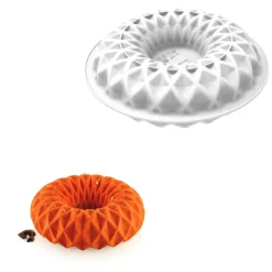 Silikomart Siliconen Vorm Kaleido Ø18x6cm