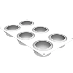 Discount Silikomart Siliconen Vorm Oceaan (6) Ø7x3cm**