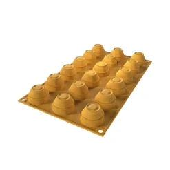 Outlet Silikomart Siliconen Vorm Tomaat (18) Ø3,1x2,5cm