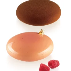 Outlet Silikomart Siliconen Vorm 3D Pebble (4) Ø8x3,5cm**