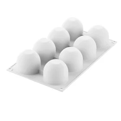 Silikomart Siliconen Vorm Dome (8) Ø62x52mm