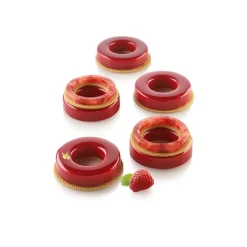 Online Silikomart Siliconen Vorm Kit Loop (11) Ø60/31x13mm