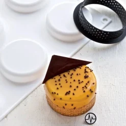 Sale Silikomart Siliconenvorm & Taartring Set Rond Ø7cm**