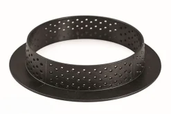 Best Silikomart Taartring Exoglass Geperforeerd Ø8x2cm set/6