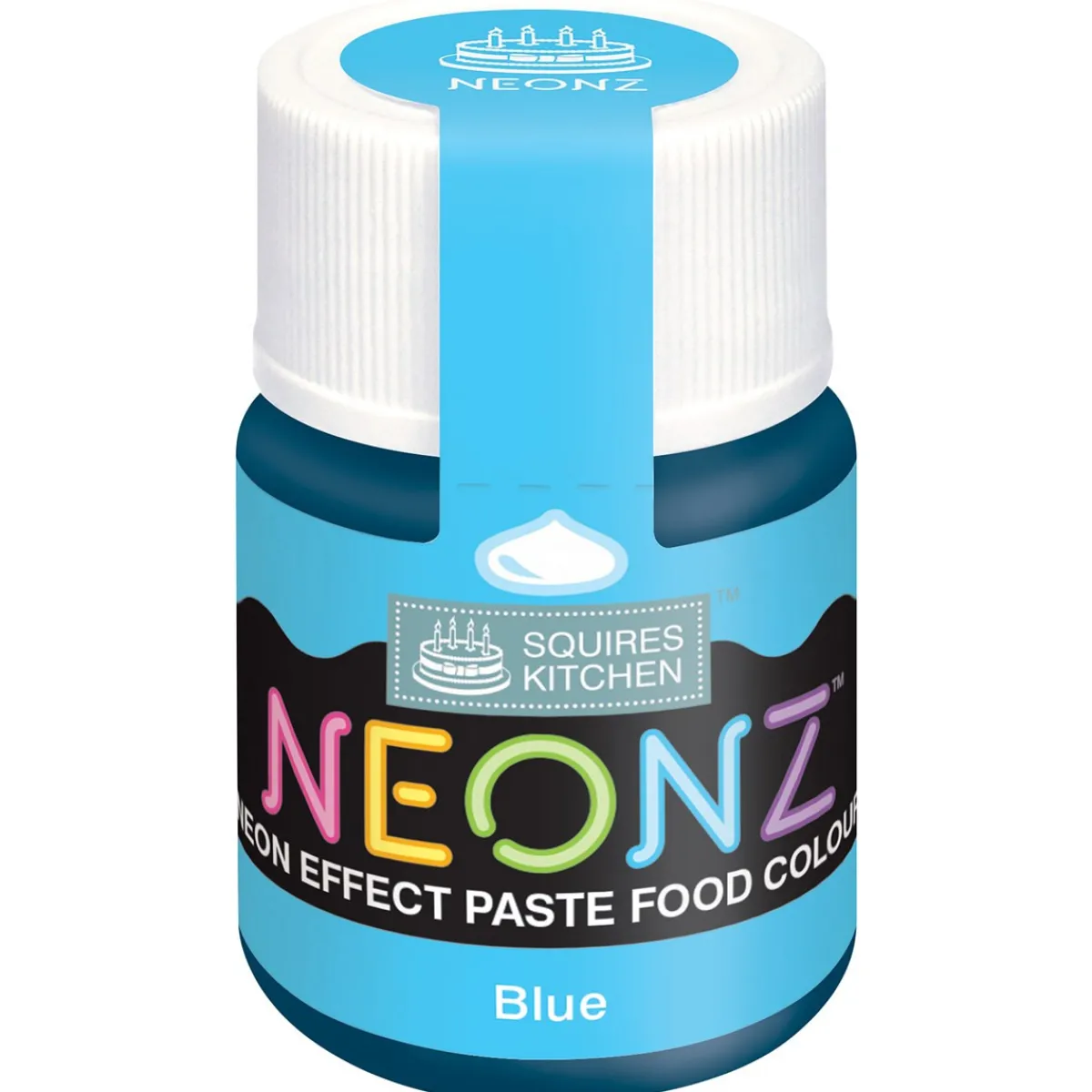 Clearance Squires Kitchen SK NEONZ Kleurstof Gel Blauw 20g