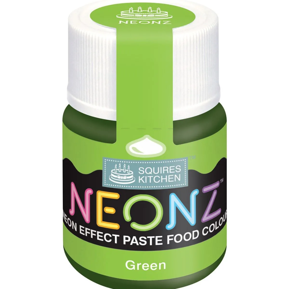 Clearance Squires Kitchen SK NEONZ Kleurstof Gel Groen 20g**