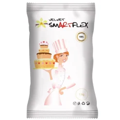 Best SmartFlex Fondant Wit Velvet Vanille 1kg