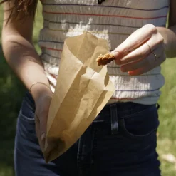 Clearance If You Care Snack/Broodzak Ongebleekt Papier 12x35x5,5cm 30st.