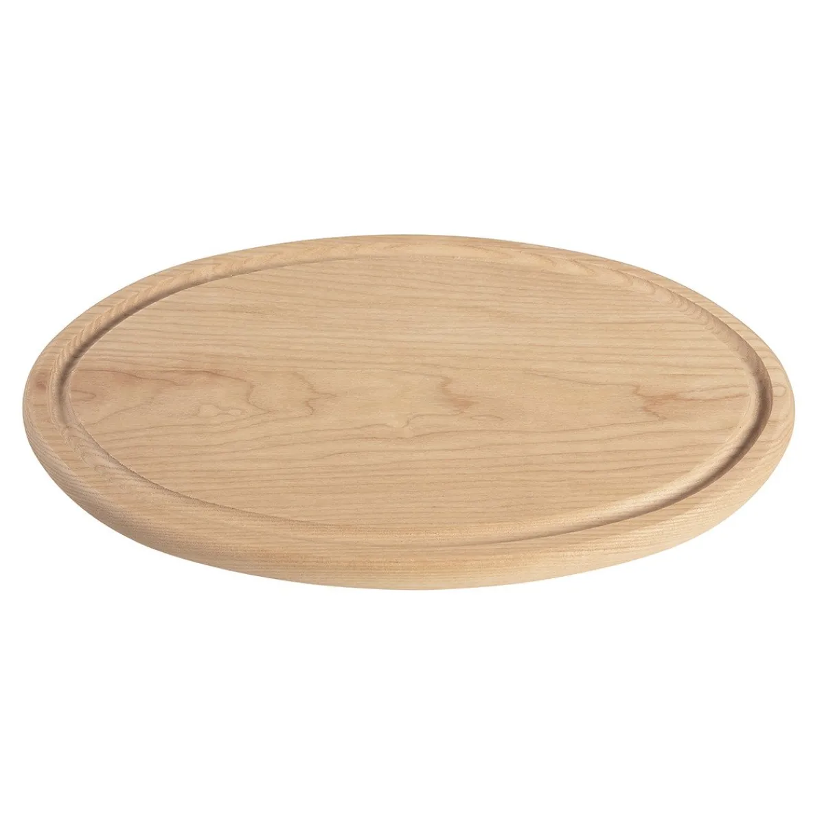 Discount Overig Snijplank Beukenhout Ovaal 40x24x2,2cm