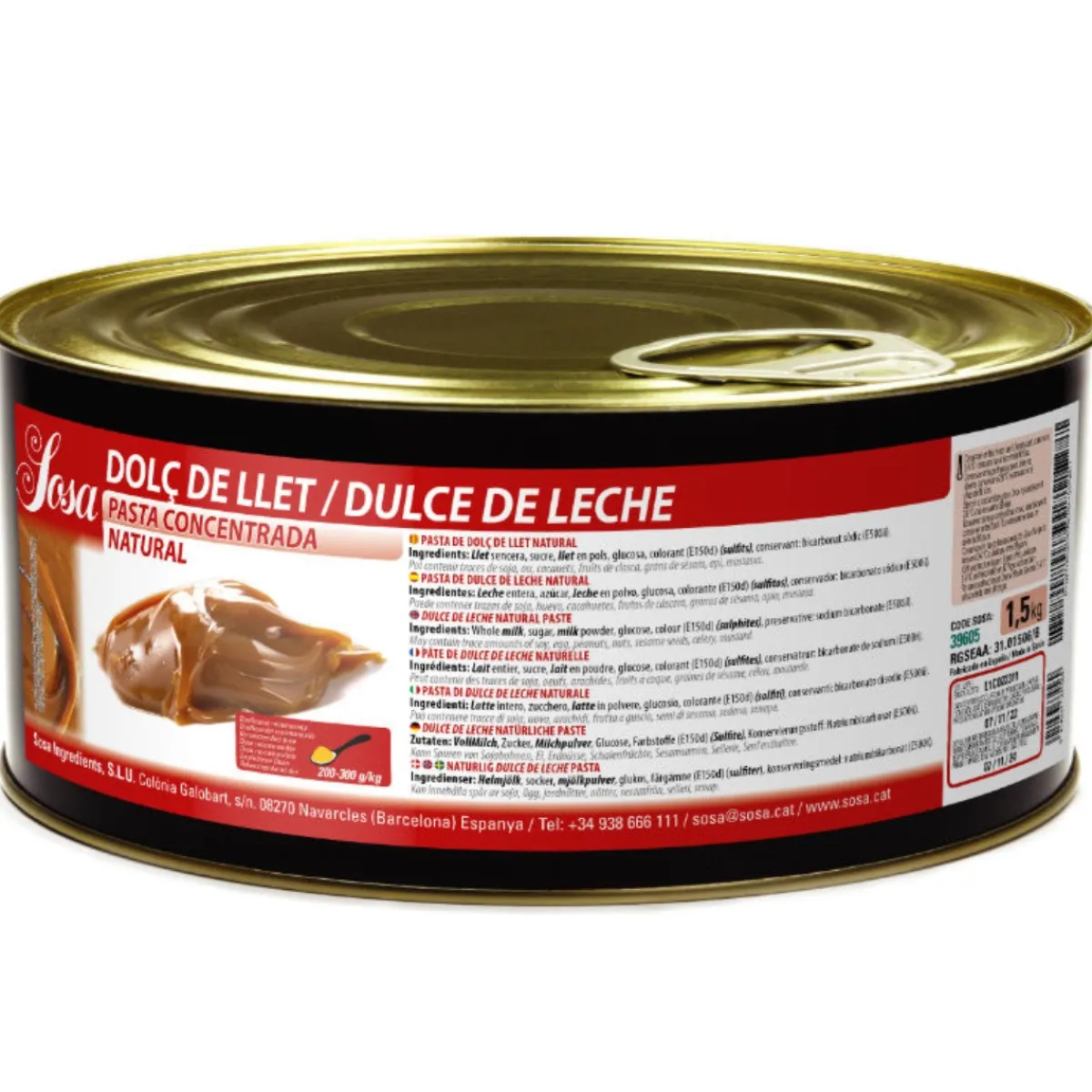 New Sosa Dulche De Leche 1,5kg