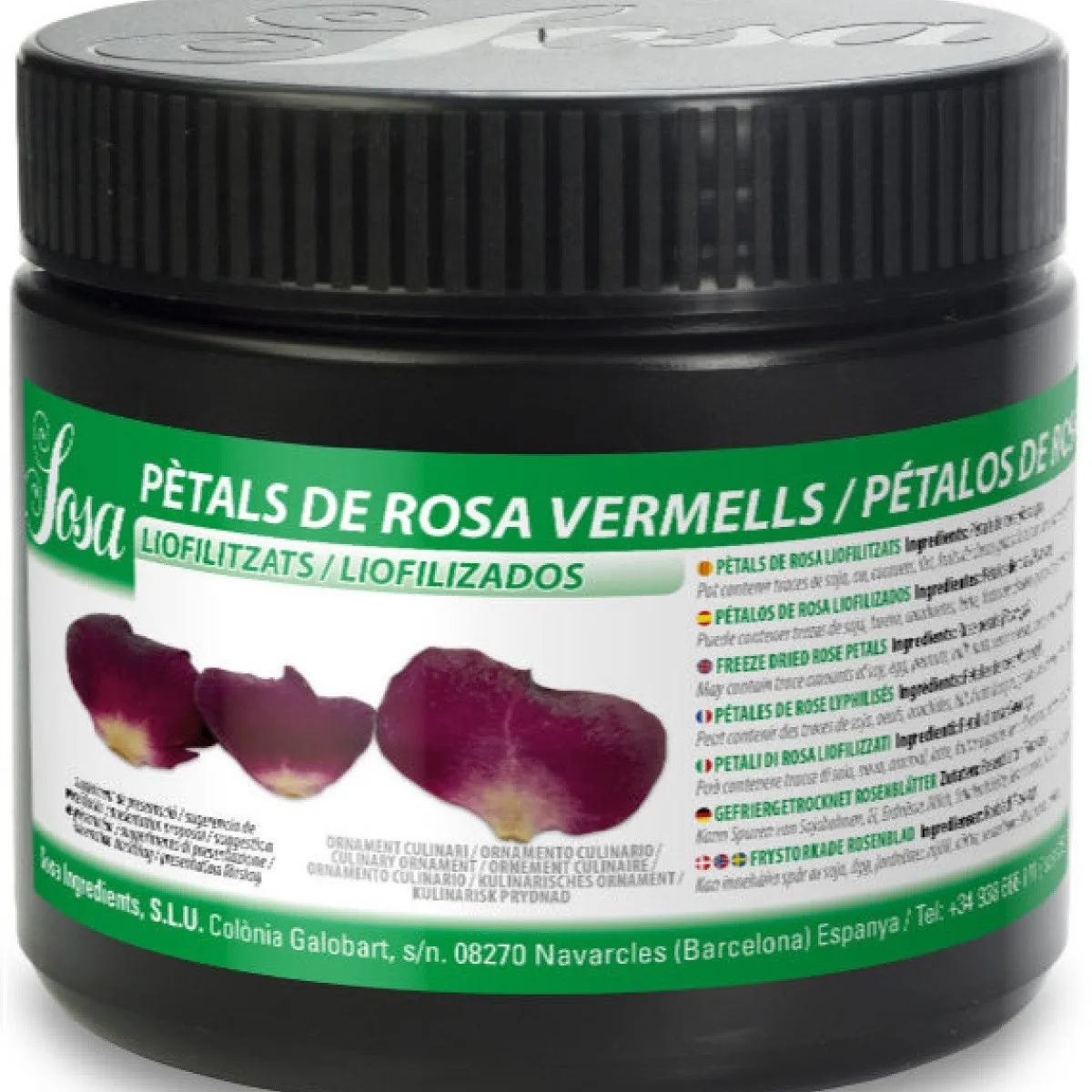 Clearance Sosa Gevriesdroogde Rozenbladeren 5g (560 stuks)