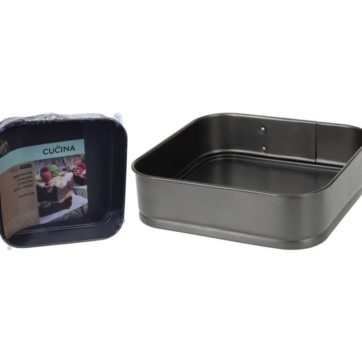 Clearance Overig Springvorm Vierkant 24cm