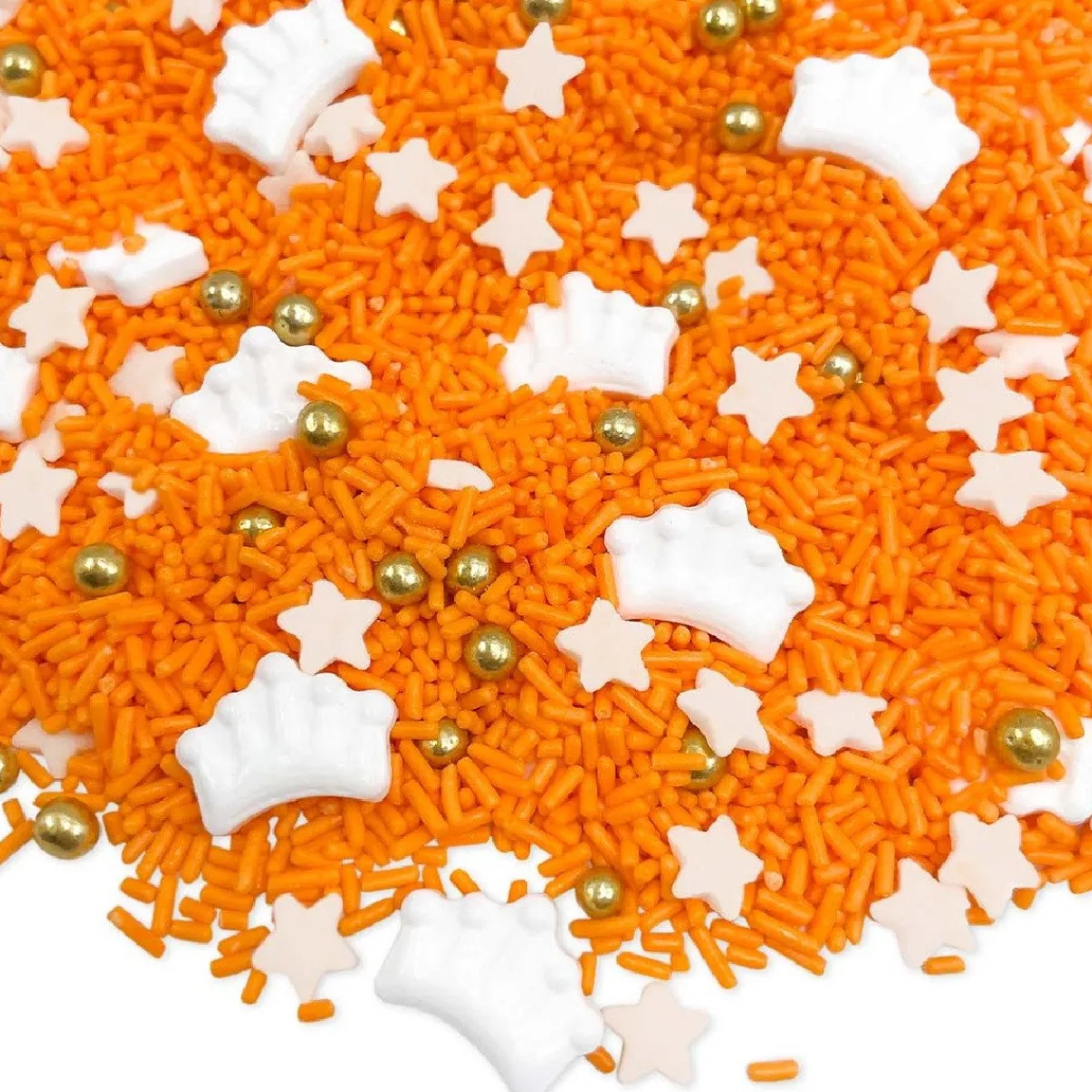 Clearance Happy Sprinkles Sprinkles Koningsdag Oranje 90g