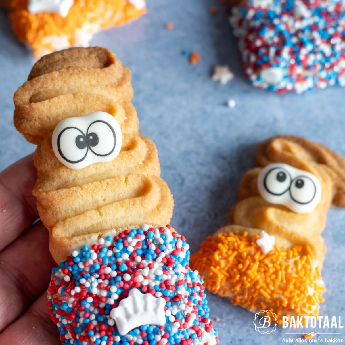 Hot Happy Sprinkles Sprinkles Koningsdag Rood-Wit-Blauw 500g