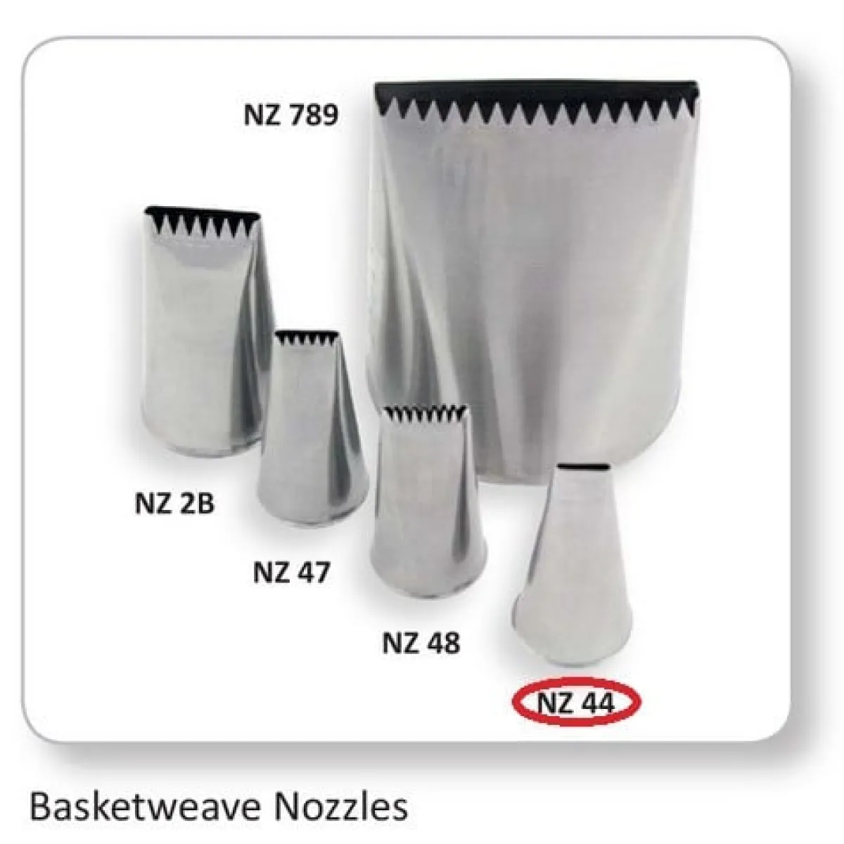 Sale JEM Spuitmondje , basketweave nozzle #NZ44