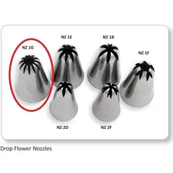 Clearance JEM Spuitmondje , drop flower nozzles Ø17mm