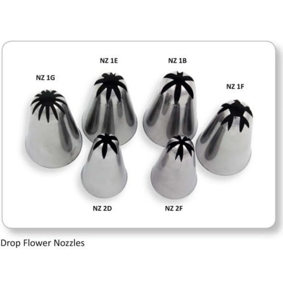 Clearance JEM Spuitmondje , drop flower nozzles Ø17mm