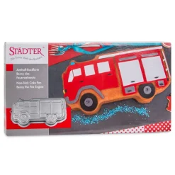 Clearance Städter Bakvorm Brandweerauto 33x17x4cm
