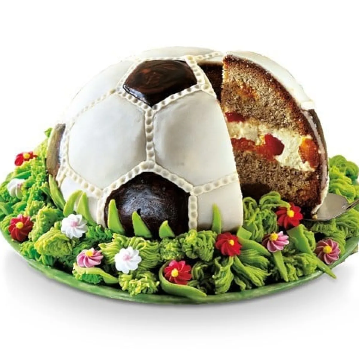 Online Städter Bakvorm mini Voetbal Ø9cm set/2
