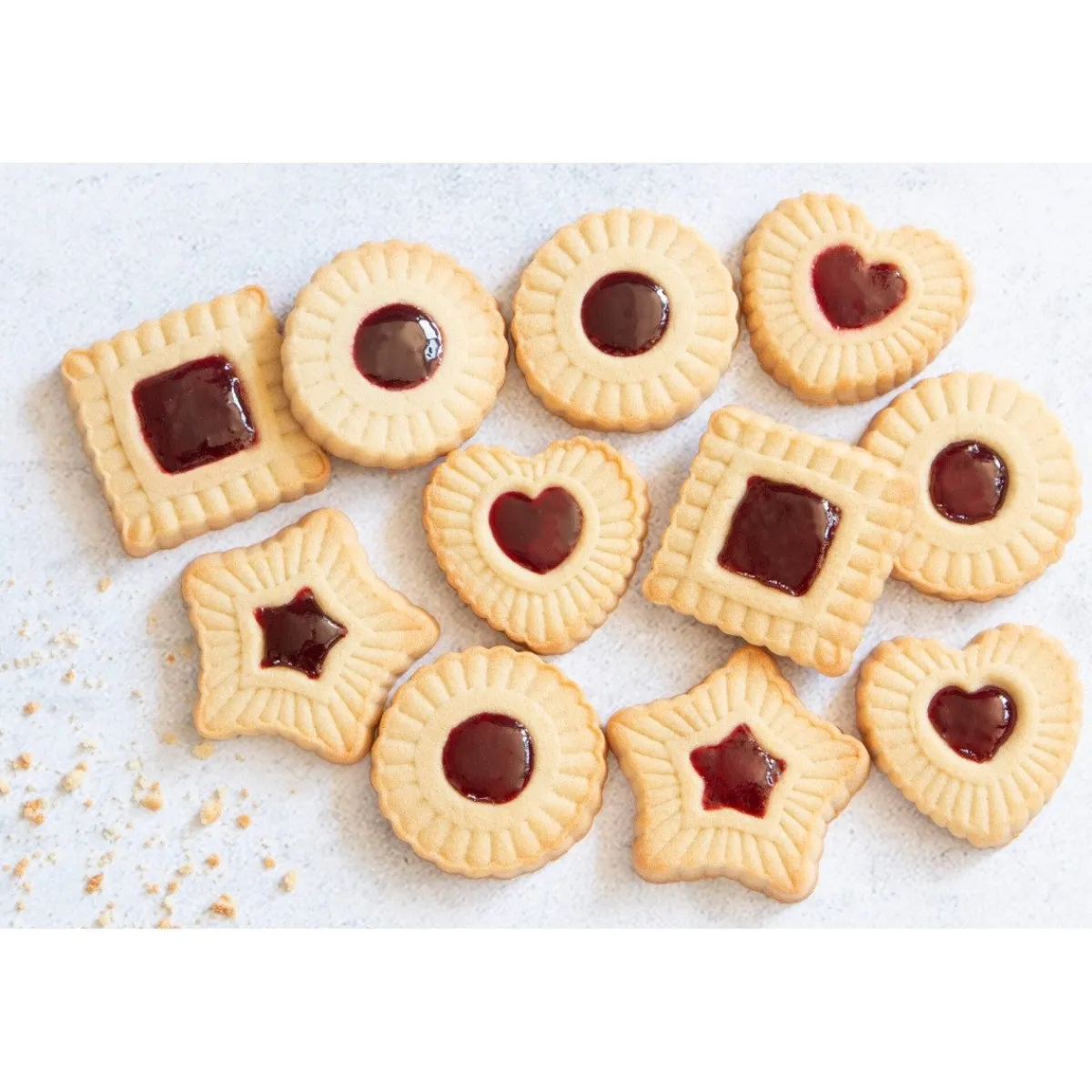 Discount Städter Plunger Cutter Vierkant Gekarteld 6cm**