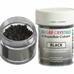 Sugarflair Suikerkristallen Zwart 40g
