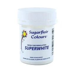 New Culpitt Sugarflair Superwhite Icing Whitener 20g