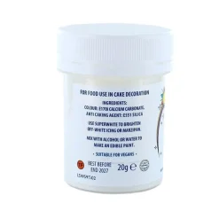 New Culpitt Sugarflair Superwhite Icing Whitener 20g