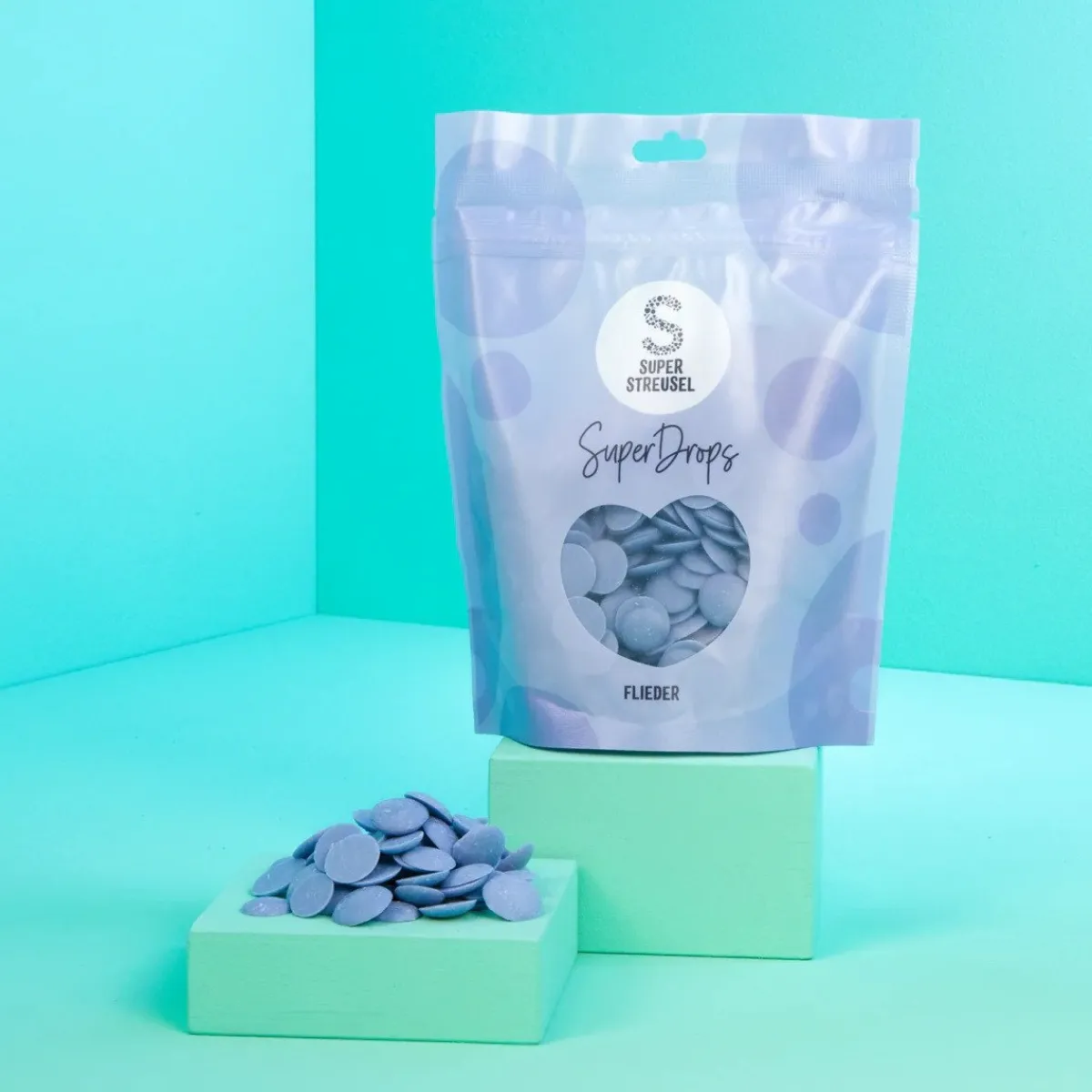 Best SuperStreusel SuperDrops Lila 300g