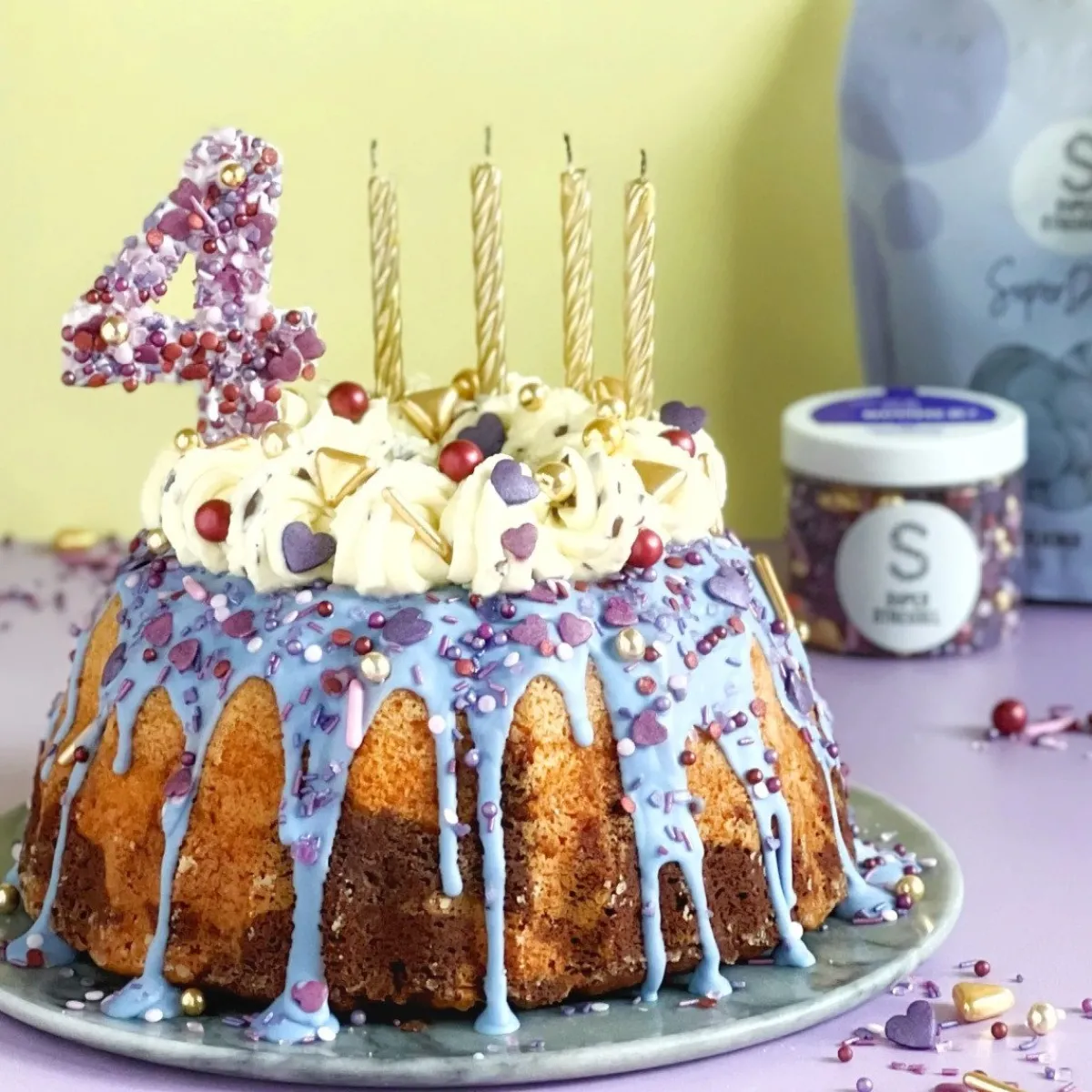 Best SuperStreusel SuperDrops Lila 300g