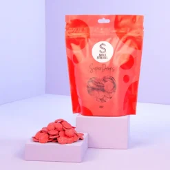 Discount SuperStreusel SuperDrops Rood 300g