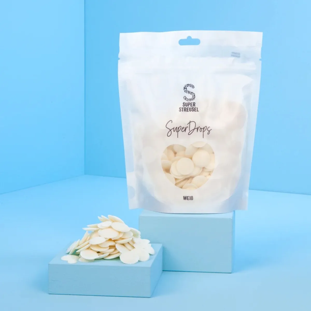 Clearance SuperStreusel SuperDrops Wit 300g