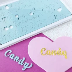 Clearance Sweet Stamp Candy Letters & Cijfers Set