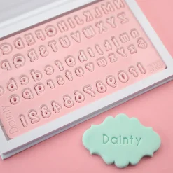 Sale Sweet Stamp Dainty Letters & Cijfers Set