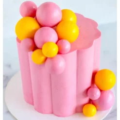 Online Sweet Stamp Flawless Botercreme Plaat Scallop Ø15cm Set/2