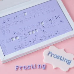 Hot Sweet Stamp Frosting Letters & Cijfers Set