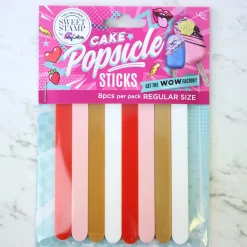 Online Sweet Stamp Lolly/IJsstokjes Herbruikbaar Set/8