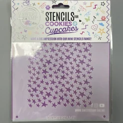 Hot Sweet Stamp Mini Stencil Sterren