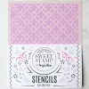 Clearance Sweet Stamp Stencil Jasmine Trellis 21,5x25cm