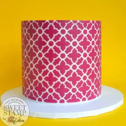 Clearance Sweet Stamp Stencil Jasmine Trellis 21,5x25cm