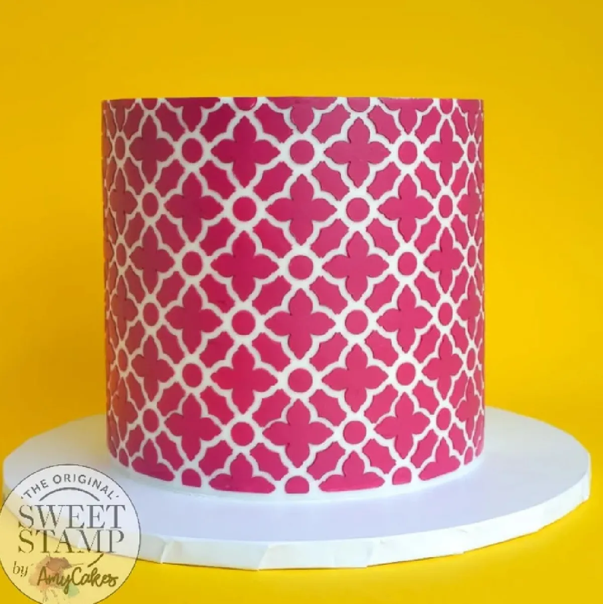 Clearance Sweet Stamp Stencil Jasmine Trellis 21,5x25cm