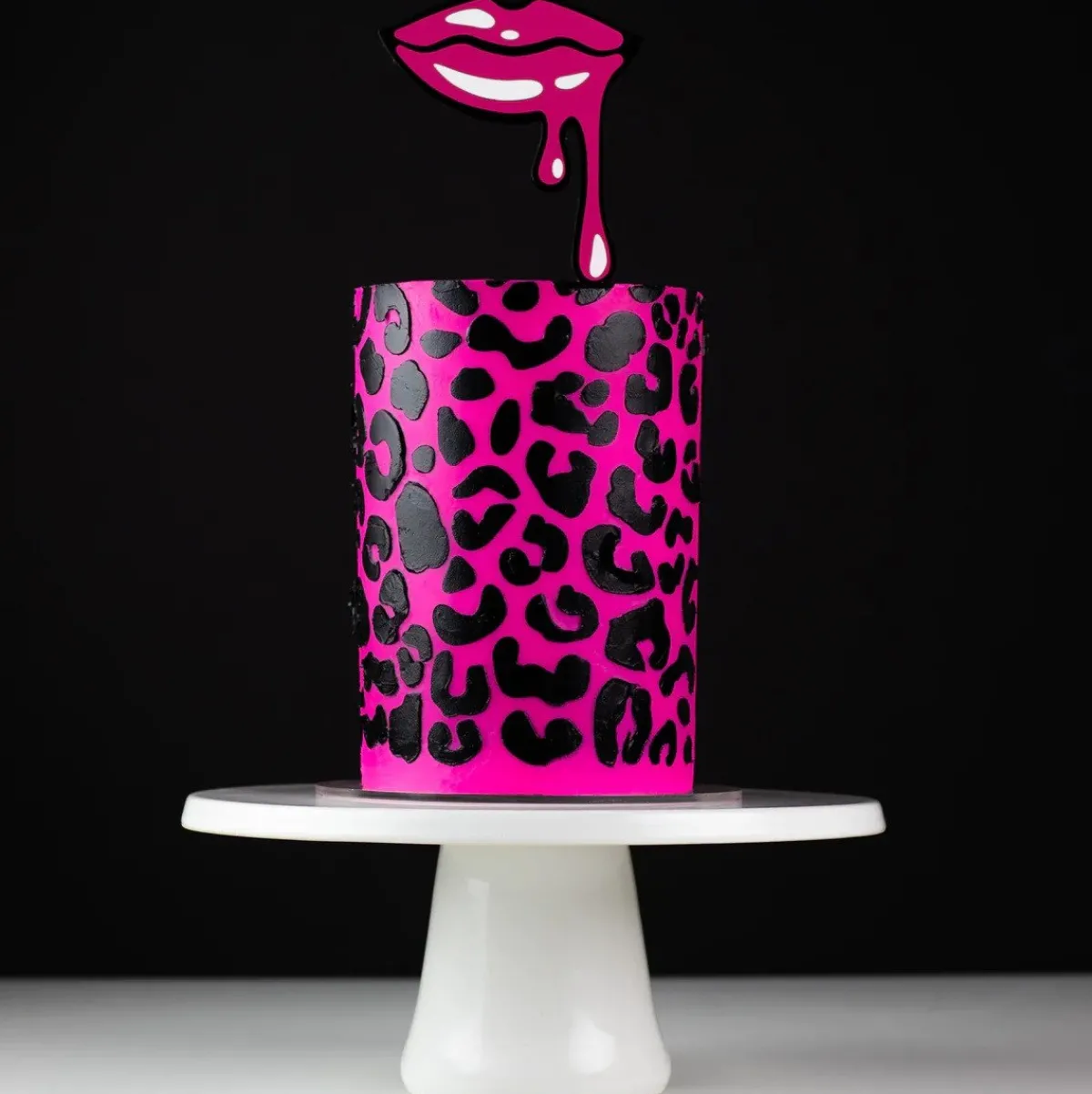 Clearance Sweet Stamp Stencil Leopard Print 21,5x25cm