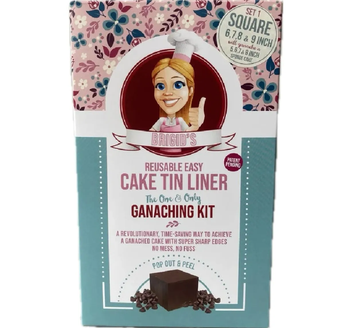 New Brigids Cake Room Taart Coating Kit Vierkant Set/3**