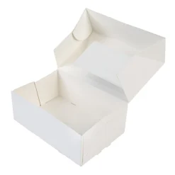 Best BrandNewCake Taartdoos met venster 24x16x9cm. Wit 50st