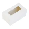 BrandNewCake Taartdoos met venster 12x7x5cm. Wit 3st