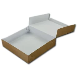 BrandNewCake Taartdoos 21x21x5cm. Kraft 3st