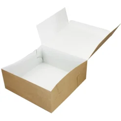 Sale BrandNewCake Taartdoos 25x25x10cm. Kraft 3st