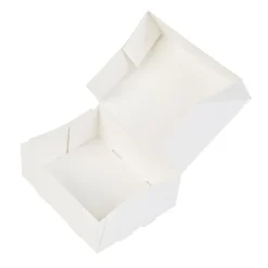 BrandNewCake Taartdoos 12x9,5x4,5cm. Wit 3st